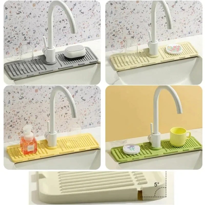 SARTLA™ Protezione del rubinetto e tappetino di drenaggio <span style="color: #487278;">(1+1 GRATIS)</span></p>