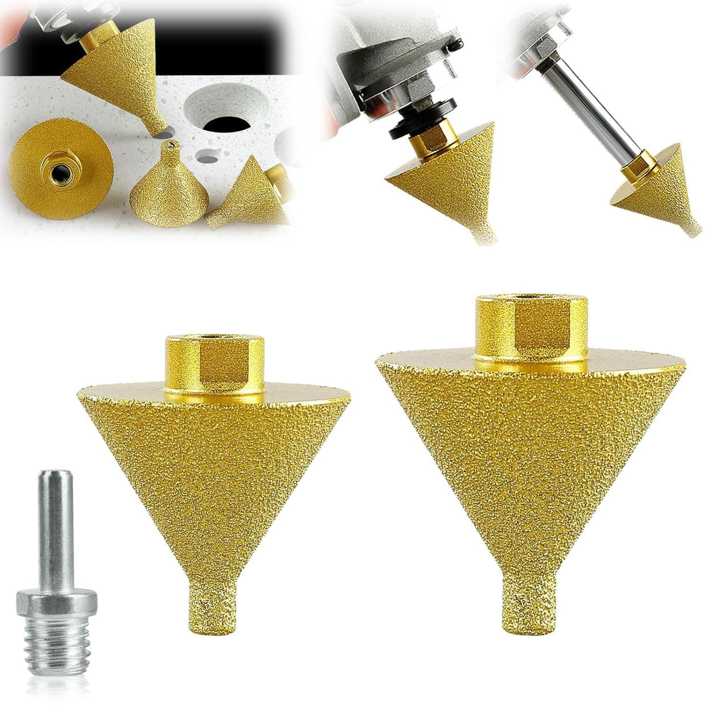 SARTLA™ Punta smussatrice diamantata per smerigliatrici angolari (2 PEZZI)