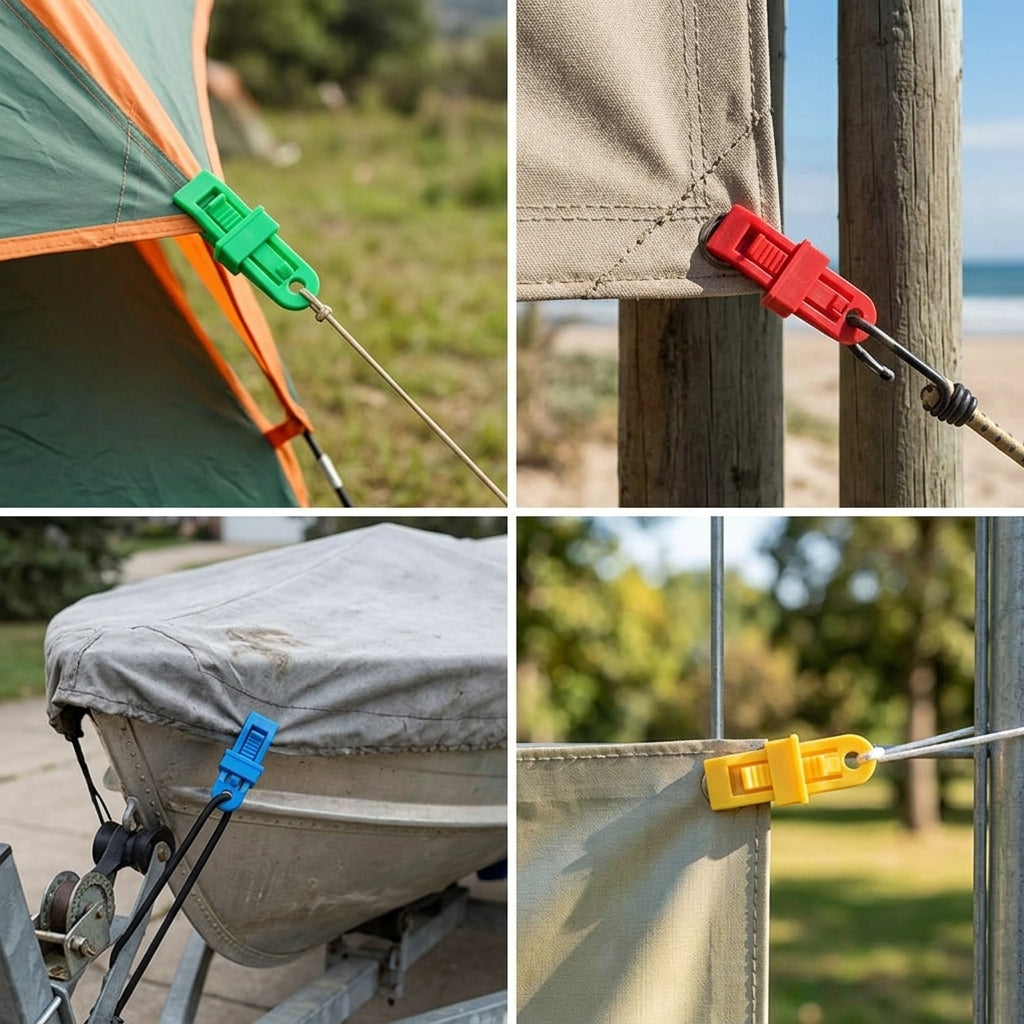 SARTLA™ Impugnatura regolabile e resistente per telo e telo ombreggiante