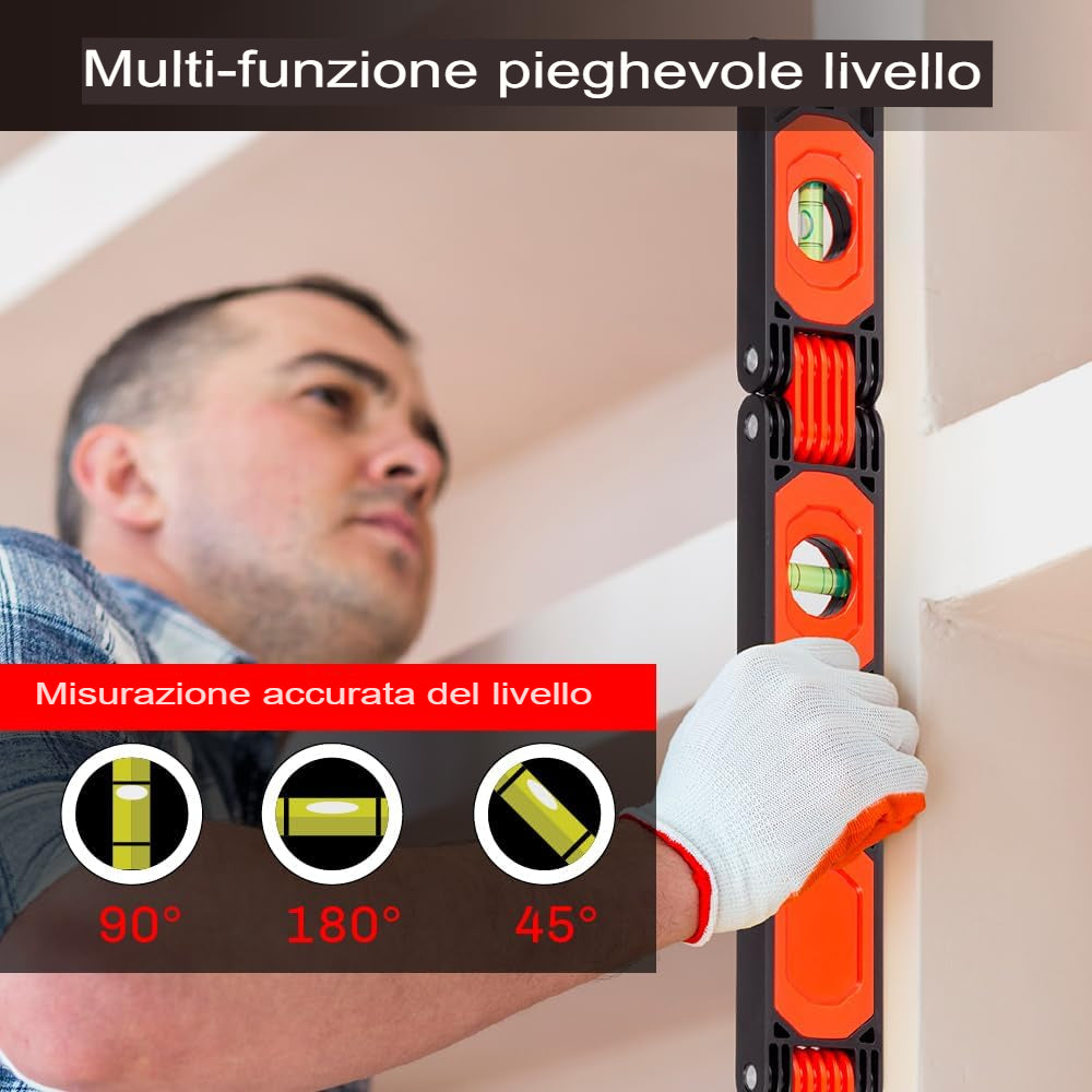 SARTLA™ Livella pieghevole multifunzione