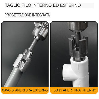SARTLA™ Strumento integrato per la filettatura interna ed esterna dei tubi <span style="color: #487278;">(1+1 GRATIS)</span></p>