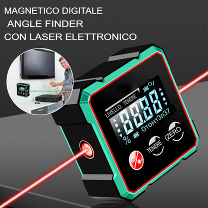 SARTLA™ Misuratore angolare digitale magnetico con laser elettronico